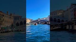 Rialto Bridge  Canal Grande  Venice rialtobridge canal venice italy europe travel [upl. by Eldoree]