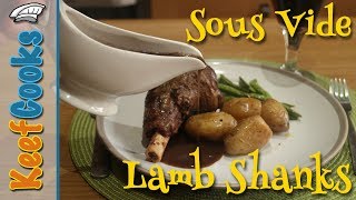 Sous Vide Lamb Shanks  Stop Sous Vide Evaporation [upl. by Nylodnew]