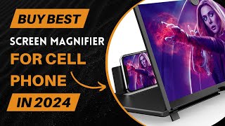 Best Buy in 2024 16quot Screen Magnifier for Cell Phone  3D HD Magnifying Projector Screen Enlarger [upl. by Nirrej]