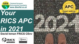 Your RICS APC in 2021 [upl. by Charley]