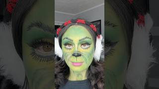 Mr grinch makeup beauty beautytok viral viralvideo like share save follow repost grinch [upl. by Kcirrag500]