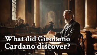 What did Girolamo Cardano discover  Philosophy [upl. by Assiral]