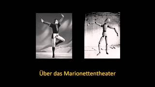 Heinrich von Kleist  Über das Marionettentheater Audio [upl. by Cristen]