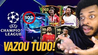 GER 103 SALAH VINI JR GRÁTIS VEJA como PEGAR UCL C 40 CARTAS e SEM ÍDOLOS [upl. by Kallick297]