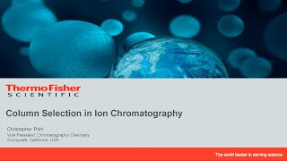 Column Selection in Ion Chromatography [upl. by Lewis419]