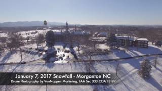 Morganton NC Snow [upl. by Enyt]