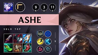 Ashe Top vs Darius Dominating  EUW Challenger Patch 1416 [upl. by Allerie]