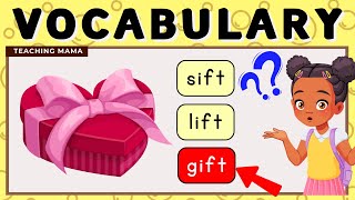 ENGLISH WORDS VOCABULARY  EXERCISES FOR KIDS  LEARN ENGLISH WORDS  Teaching Mama [upl. by Cammi]