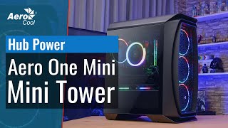 AeroCool Aero One Mini Tower Case  How To Power The Hub [upl. by Dunson]