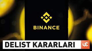 Binance Borsasından Delist Kararları [upl. by Callie868]