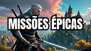 The Witcher 3 Wild Hunt  Parte 6  Novas Missões Épicas e Batalhas Intensas [upl. by Hedvig]