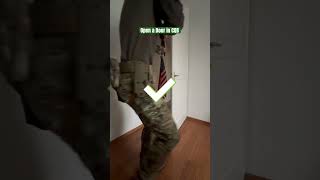 Open a Door in CQB military army airsoftshorts airsoftmilsim airsoftrifles [upl. by Meisel467]