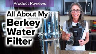 My Berkey Water Filtration System 💧 How To Clean It and Test the Filters [upl. by Ardell]