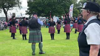 Methil and District Grade 3B  Scottish Pipe Band Championships 2024 Dumbarton [upl. by Icart970]