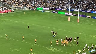 2024 Bledisloe Cup Game 1 Wallabies v All Blacks from Accor StadiumStadium Australia [upl. by Iznek14]