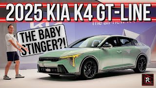 The 2025 Kia K4 GTLine Turbo Is An Affordable Commuter Car With Sporty Vibes [upl. by Entwistle]