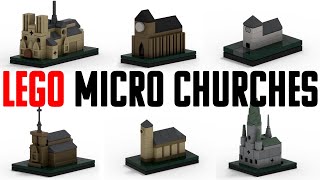 Lego Architecture micro church ideas [upl. by Divadnoj666]