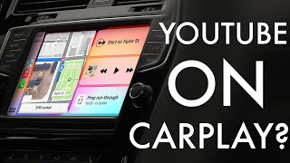 Can You Watch YouTube On Apple CarPlay 2024 [upl. by Atiuqnahs]