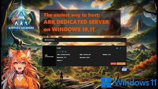 How to host a local ark survival ascended server for free [upl. by Cortie]