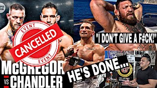 BREAKING  MCGREGOR PULLS OUT OF UFC 303  MCGREGOR VS CHANDLER CANCELED  REACTION [upl. by Chin836]