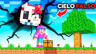 Trolleé a INVICTOR con CIELO FALSO en Minecraft 🐷🌅 [upl. by Teak907]