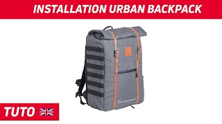 How to use the Urban Backpack bicycle backpack [upl. by Aonehc]