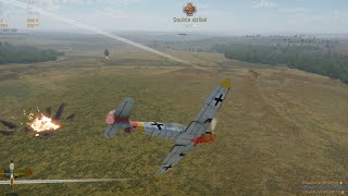 WAR THUNDER JINKING 3 PLANES BEFORE THEIER DEMISE  BF 109 G6 [upl. by Aihseit]