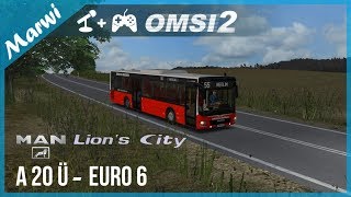 OMSI 2  Biały Potok  Węglin 55 ― MAN Lion´s city A20 Ü [upl. by Jonme]