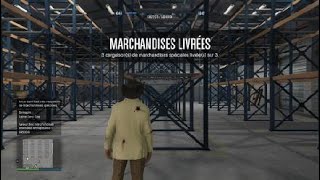 Entrepôt De Marchandise GTA V Online [upl. by Ahseenat335]