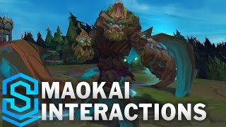 Maokai Special Interactions 2017 Update [upl. by Care538]