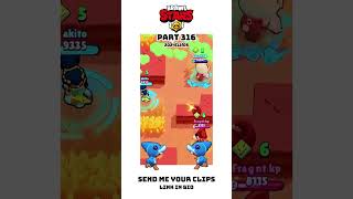 Mission success moments 💩💩💩 part 316 brawlstars brawlgameplay supercell [upl. by Zusman]