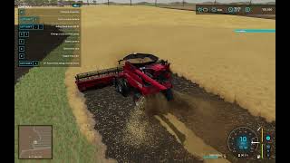 First time using Courseplay in Farming Simulator 22 [upl. by Di92]