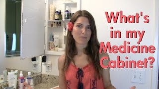 Whats In My Medicine Cabinet Plus My Skin Care Routine [upl. by Cornelia438]