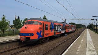 Treinen op station Tilburg Reeshof 17062023 Trains at Tilburg Reeshof station 20230617 [upl. by Helenka44]