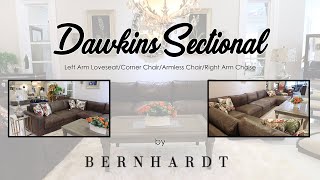 BERNHARDT  DAWKINS SECTIONAL [upl. by Darcy]