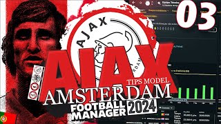 ESTE É O quotSTAFFquot PERFEITO PARA O CLUBE  AJAX  03  FOOTBALL MANAGER 24 [upl. by Betti945]