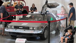 Watch my Delorean Time Machine live on the History Channel sell for no reserve at BarrettJackson [upl. by Enyrb]