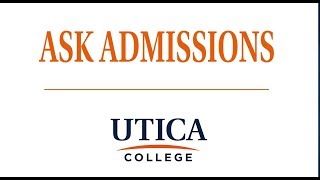 MS in Cybersecurity Admissions  Utica College quotAsk Admissionsquot Series [upl. by Ariat781]