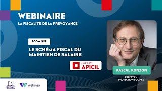 Le schéma fiscal du maintien de salaire [upl. by Nicholas]