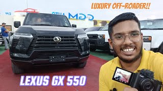 LEXUS GX550  Luxury goes offroading  Better then Land Crusier lexus [upl. by Aleinad801]