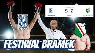 PIĘCIOPAK LECHA W NIEDZIELĘ LECH POZNAŃ  LEGIA WARSZAWA EKSTRAKLASA FESTIWAL BRAMEK [upl. by Ahsertal431]