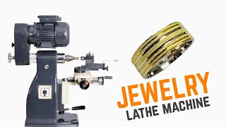 JEWELRY LATHE MACHINE for Ring Production [upl. by Tillford]