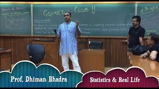 Prof Dhiman Bhadra  Statistics amp Real Life IIM Ahmedabad  Stand up Comedy [upl. by Ivens]