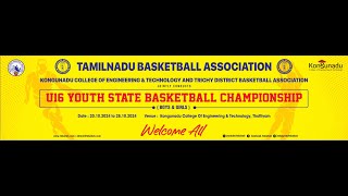 TNBA U16 YOUTH STATE BASKETBALL CHAMPIONSHIP [upl. by Eiramave]