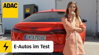 ADAC Autotest EAutos auf dem Prüfstand  Unter Strom – Einfach Elektromobilität  42  ADAC [upl. by Alyss144]