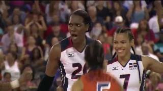 Republica Dominicana vs Puerto Rico  XV Copa Panamericana de Voleibol 2016 Final  Parte 2 [upl. by Coffey]