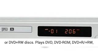 Cyberhome CHDVR1600 DVD Recorder [upl. by Nonnahs69]