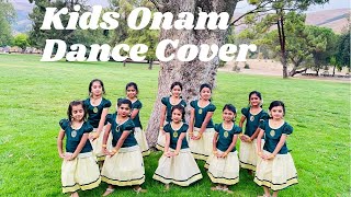 ONAM SPECIAL  KIDS ONAM DANCE COVER  SCHOOL OF INDIAN DANCE [upl. by Demott]