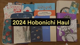 Hobinichi Haul  over 300 in stationery  Cousin Weeks Day Free pouches [upl. by Naga]