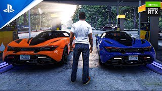 GTA V Real Life Graphics Close To Realism Gameplay with RAY TRACING MODS In 2024 [upl. by Naveb]